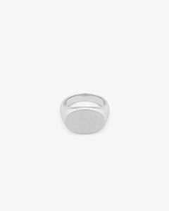 Tom Wood Ivy Satin Signet Ring