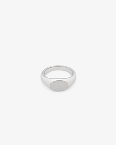 Tom Wood Joe Satin Signet Ring