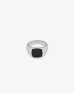 Tom Wood Kay Polished Onyx Ring