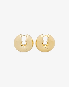 Tom Wood Sphere Large Hoops Earrings