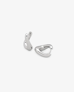 Tom Wood Twist Hoop Earrings