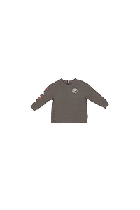 Tommy Hilfiger Junior Casual Multi-Badge Long Sleeve T-Shirt