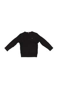 Tommy Hilfiger Junior Essential Cable Knit Crew Neck Jumper