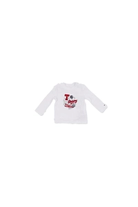 Tommy Hilfiger Junior Multi-Badge Long Sleeve T-Shirt