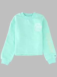 Tommy Hilfiger Junior Overprint Crew Sweatshirt