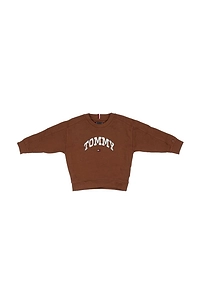 Tommy Hilfiger Junior Varsity Logo Print Crew Neck Sweatshirt