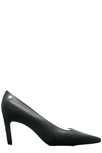 Tommy Hilfiger Pointed Logo Heeled Pumps