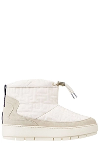 Tommy Hilfiger Quilted Monogram Ankle Boots