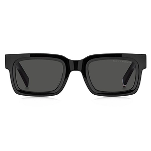 Tommy Hilfiger Rectangular Acetate Sunglasses