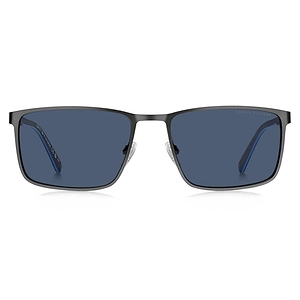Tommy Hilfiger Rectangular Metal Sunglasses