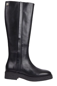 Tommy Hilfiger Zip-Up Flat Knee Boots