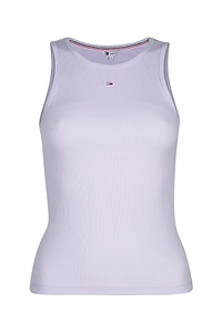 Tommy Jeans Crewneck Ribbed Sleeveless Top