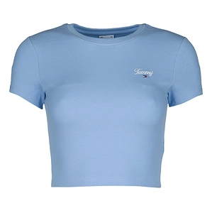 Tommy Jeans Logo Embroidered Crewneck T-Shirt