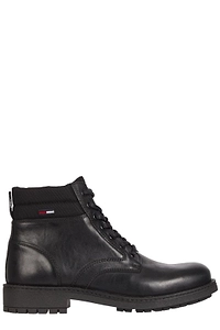 Tommy Jeans Padded Collar Lace-Up Boots
