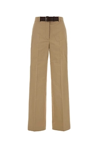 Tory Burch Belted Wide-Leg Pants