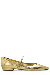 Tory Burch Double T Buckle Mary Jane Shoes