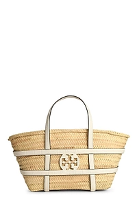 Tory Burch Ella Embossed Basket Bag