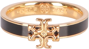 Tory Burch Logo Detailed Ring