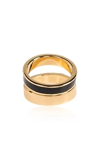 Tory Burch Logo Detail Band Ring