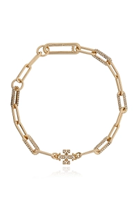 Tory Burch Logo Embellished Bracelet