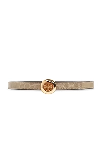 Tory Burch Romy Embossed Reversible Belt