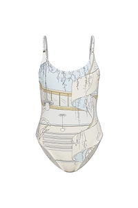 Tory Burch Printed Swimsuit