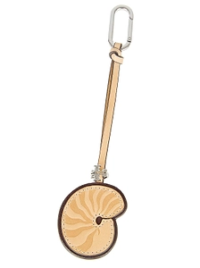 Tory Burch Snail Shell Keychain