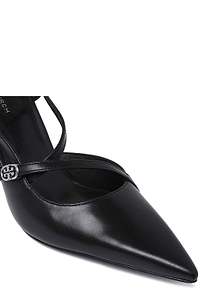 Tory Burch Strappy Slingback Heeled Pumps