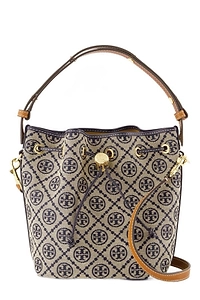 Tory Burch T Monogram Bucket Bag