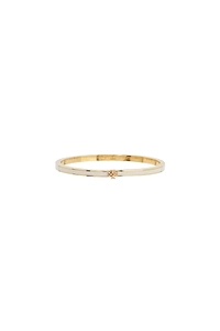 Tory Burch Thin Kira Logo Plaque Bracelet