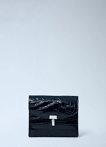 TotÊMe T Lock Embossed Cardholder Wallet