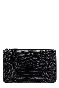 TotÊMe Threefold Embossed Clutch Bag