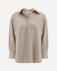 True Royal Wool Shirt