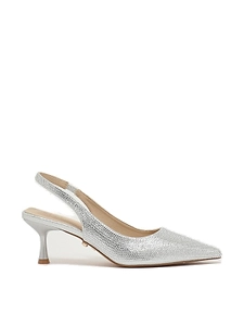 Twenty Four Haitch Phuket Slingback Heeled Pumps