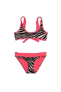 Twinset Kids Animal Print Bikini