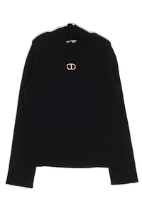 Twinset Kids Knit Turtleneck Jumper