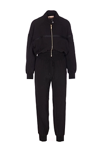 Twinset Zip-Up Drawstring Two-Piece Tracksuit