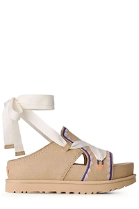 Ugg Goldenstar Hi Artistitch Lace-Up Sandals