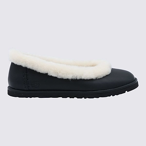 Ugg Shearling Trim Slippers