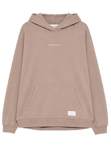 Uh Nom Uh Nit Logo Print Hoodie