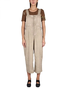 Uma Wang Distressed Straight Leg Jumpsuit