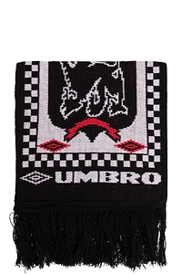 Umbro Check Logo Fringed Scarf