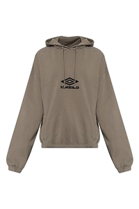 Umbro Logo Print Hoodie