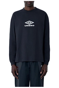 Umbro Logo Printed Crewneck T-Shirt