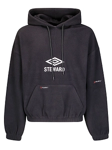 Umbro X Slam Jam Logo Pocket Drawstring Hoodie