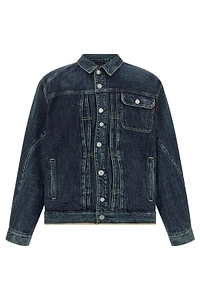 Undercover Button-Up Denim Jacket