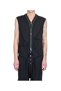 Undercover Double-Zipped V-Neck Vest