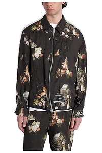 Undercover Floral-Printed Zipped Bomber Jacket