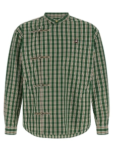 Undercover Pankou Fastened Checked Shirt