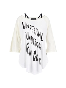 Undercover Printed Strap Detail T-Shirt